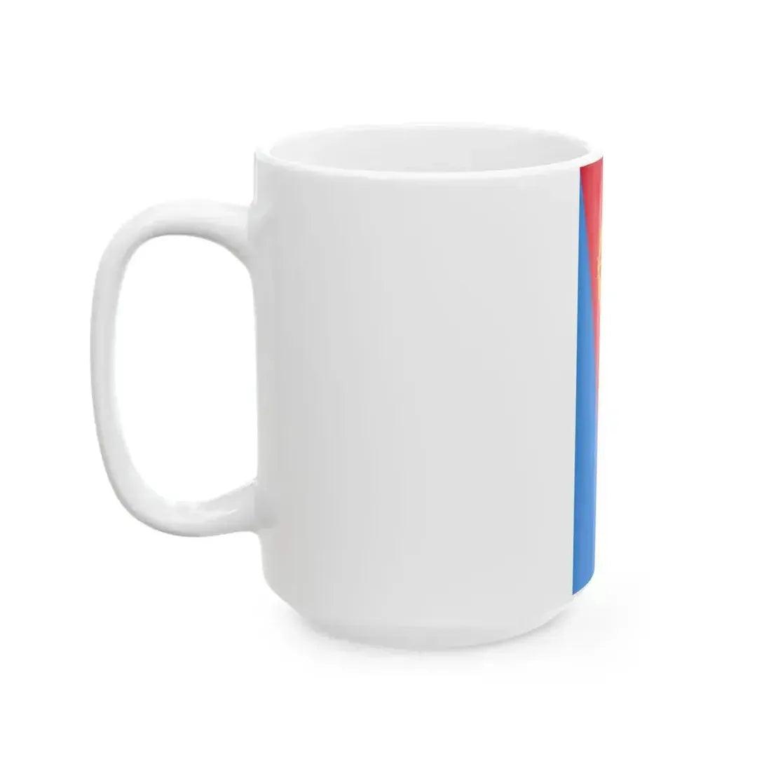 Flag of Eritrea vertical (Eritrea) White Coffee Mug - Go Mug Yourself