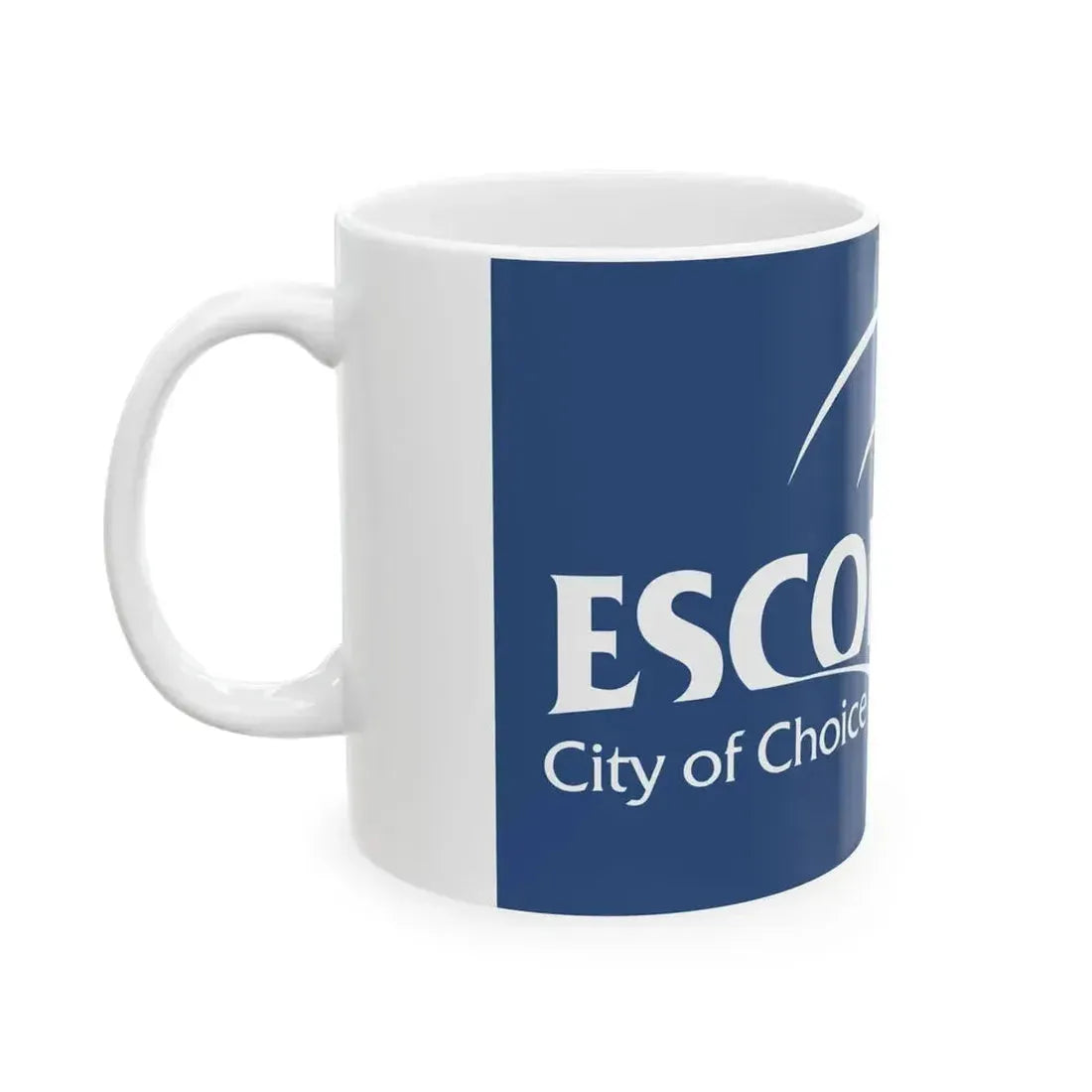 Flag of Escondido California (United States) White Coffee Mug - Go Mug Yourself