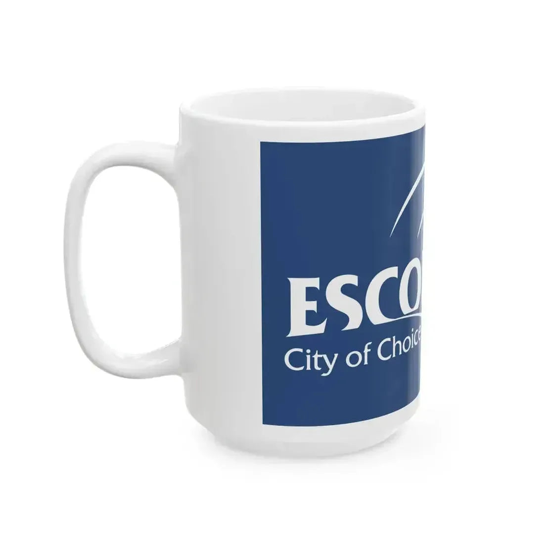 Flag of Escondido California (United States) White Coffee Mug - Go Mug Yourself