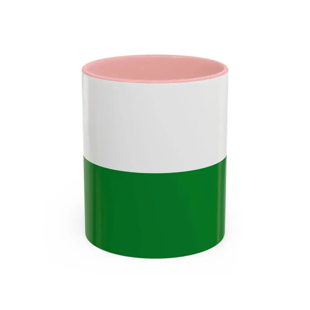 Flag of Esmeraldas Ecuador - Accent Coffee Mug 11oz Pink - Go Mug Yourself