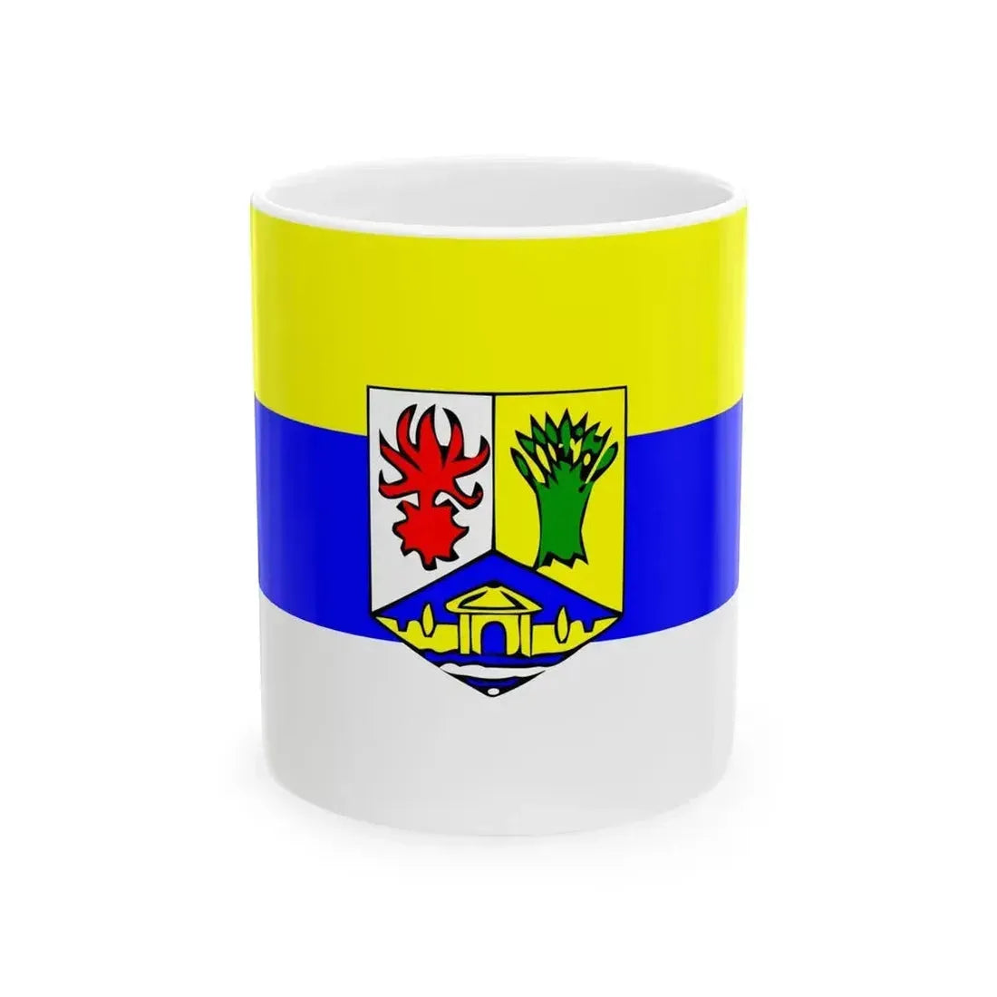 Flag of Essaouira province (Morocco) White Coffee Mug 11oz - Go Mug Yourself