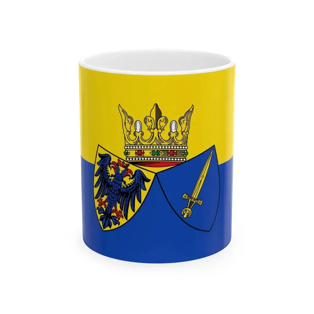 Flag of Essen Germany - White Coffee Mug 11oz - Go Mug Yourself