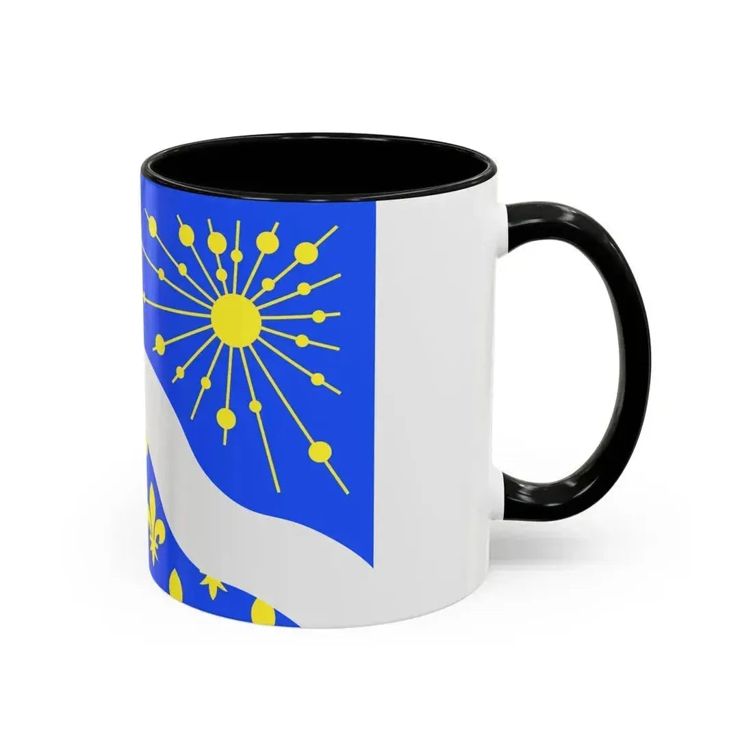 Flag of Essonne France 2 - Accent Coffee Mug - Go Mug Yourself