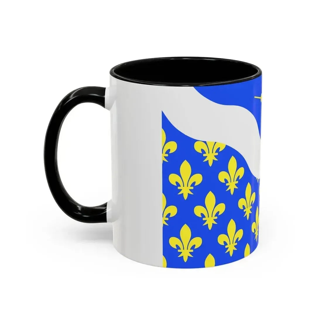 Flag of Essonne France 2 - Accent Coffee Mug - Go Mug Yourself