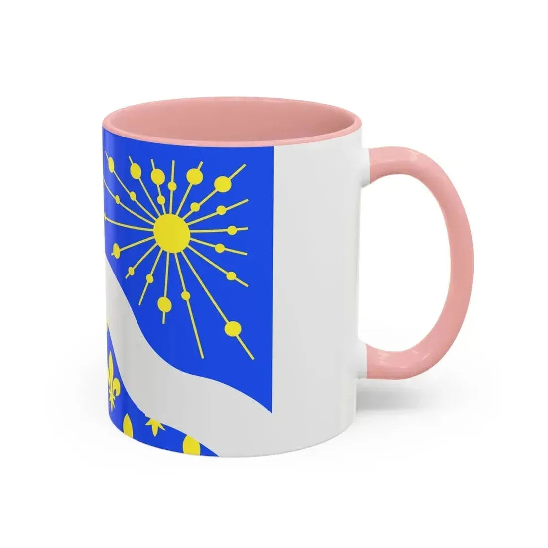 Flag of Essonne France 2 - Accent Coffee Mug - Go Mug Yourself