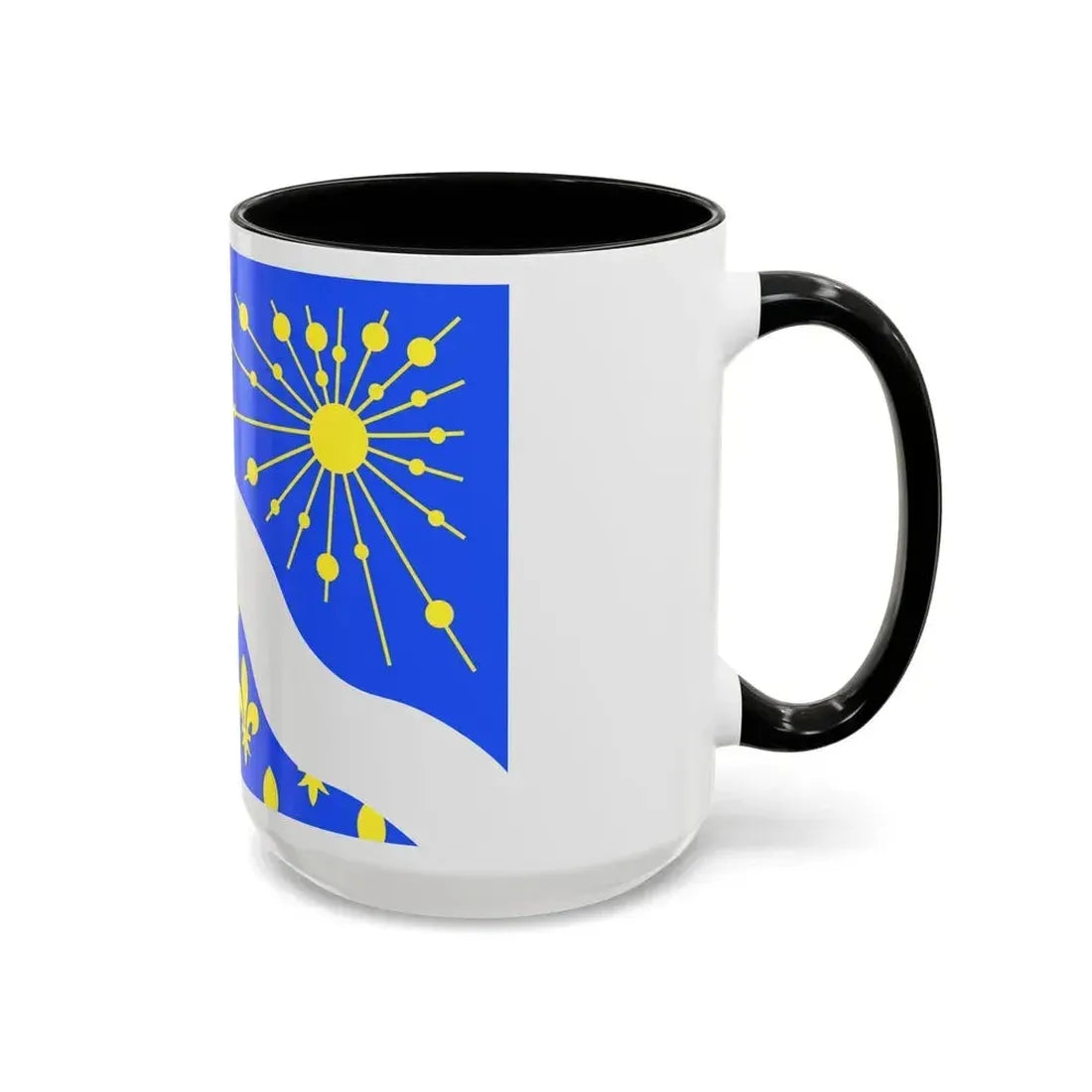 Flag of Essonne France 2 - Accent Coffee Mug - Go Mug Yourself