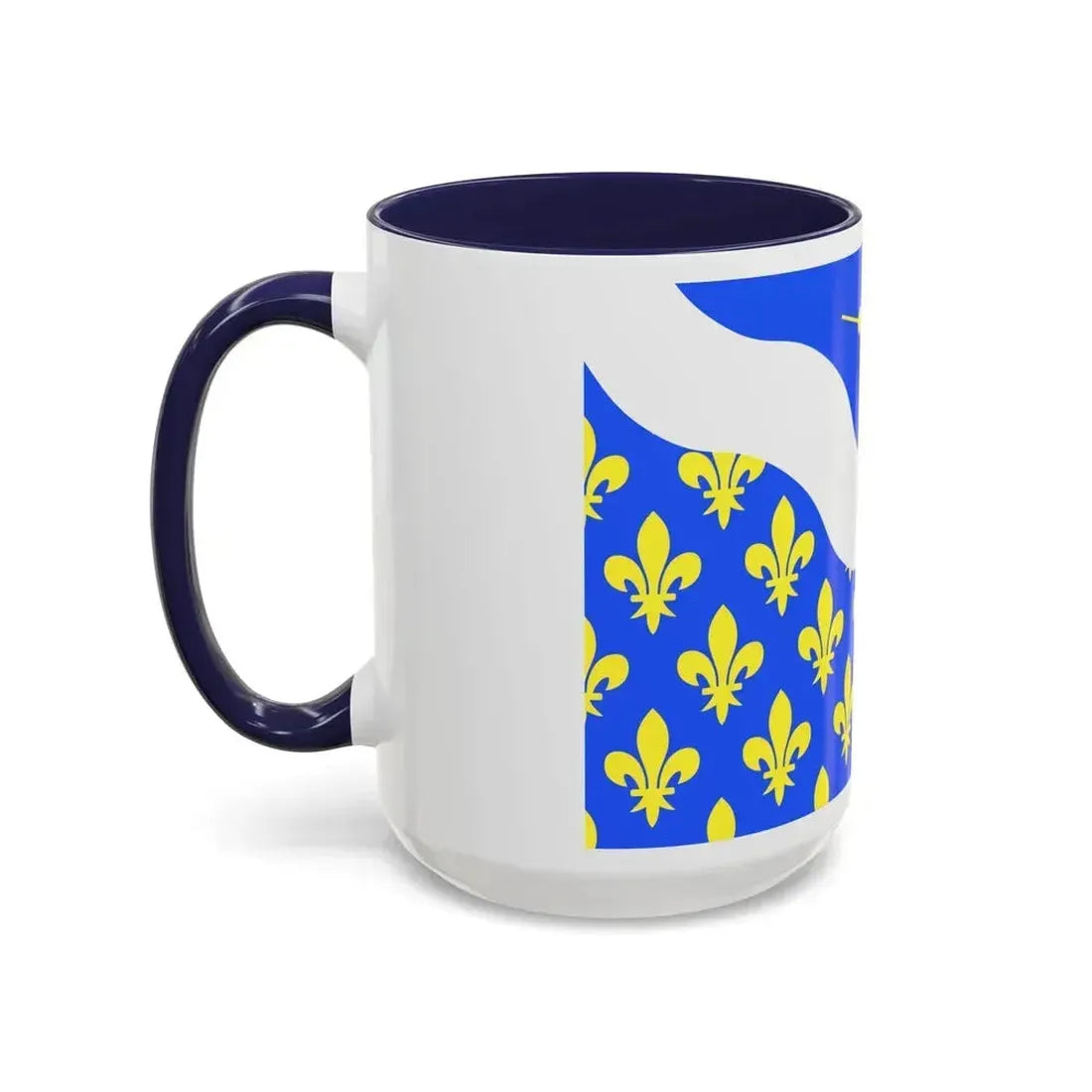 Flag of Essonne France 2 - Accent Coffee Mug - Go Mug Yourself