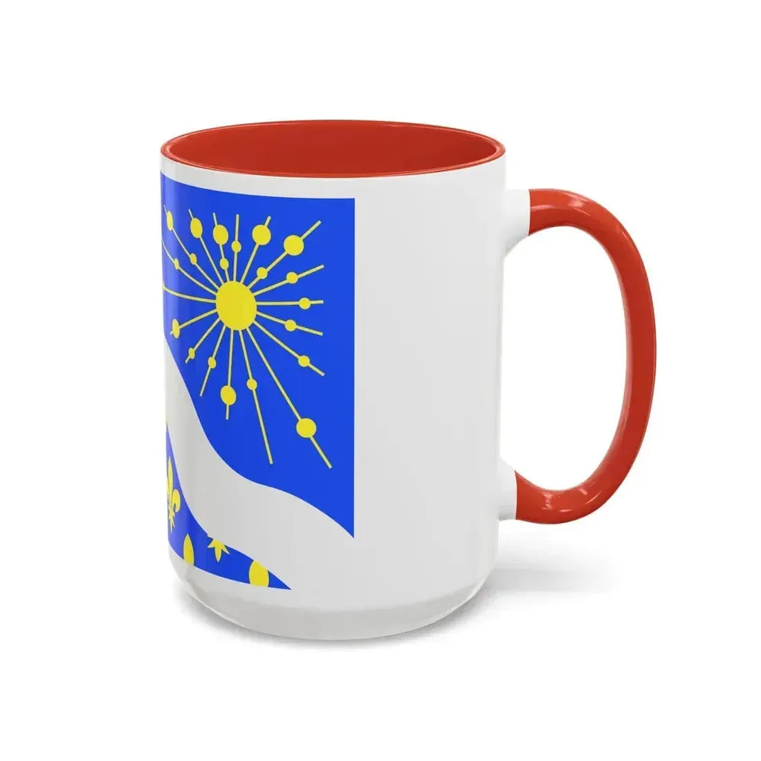 Flag of Essonne France 2 - Accent Coffee Mug - Go Mug Yourself
