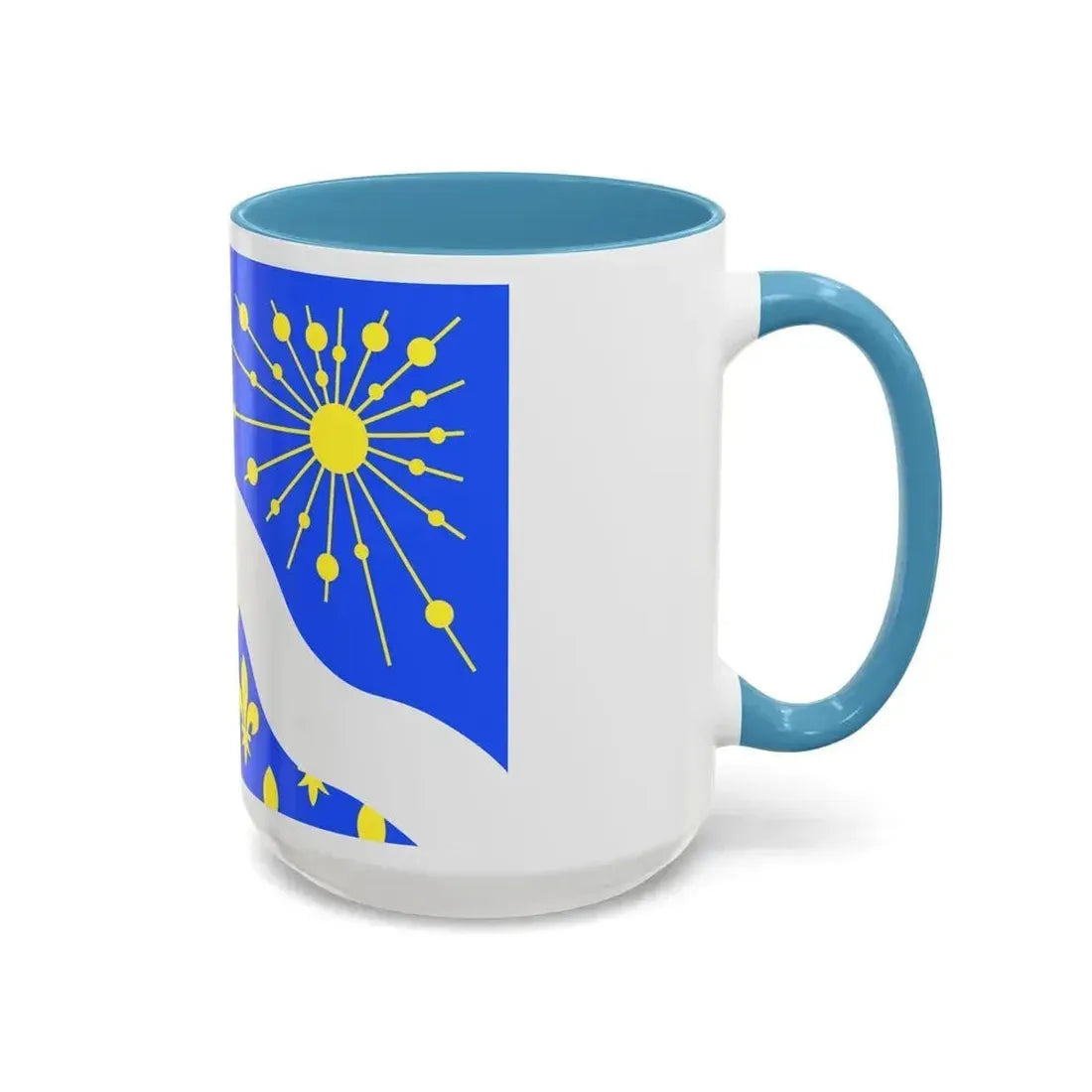 Flag of Essonne France 2 - Accent Coffee Mug - Go Mug Yourself