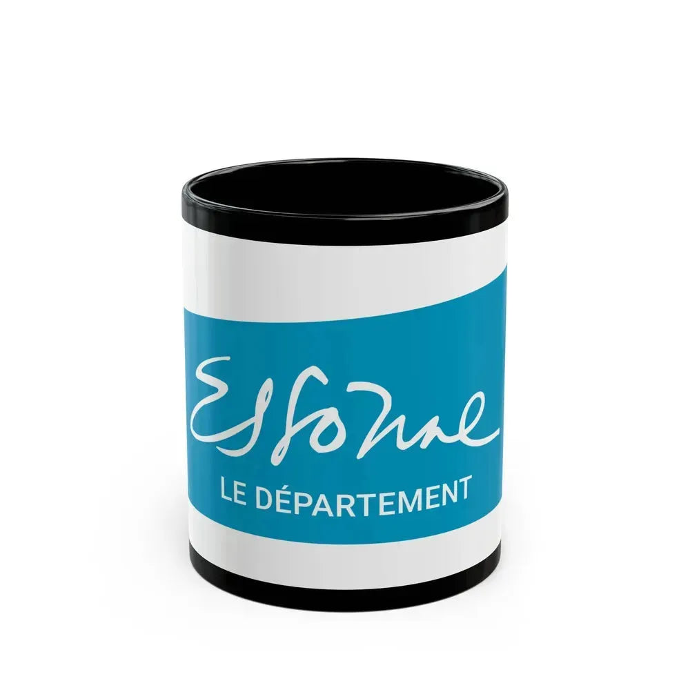 Flag of Essonne France - Black Coffee Mug 11oz - Go Mug Yourself