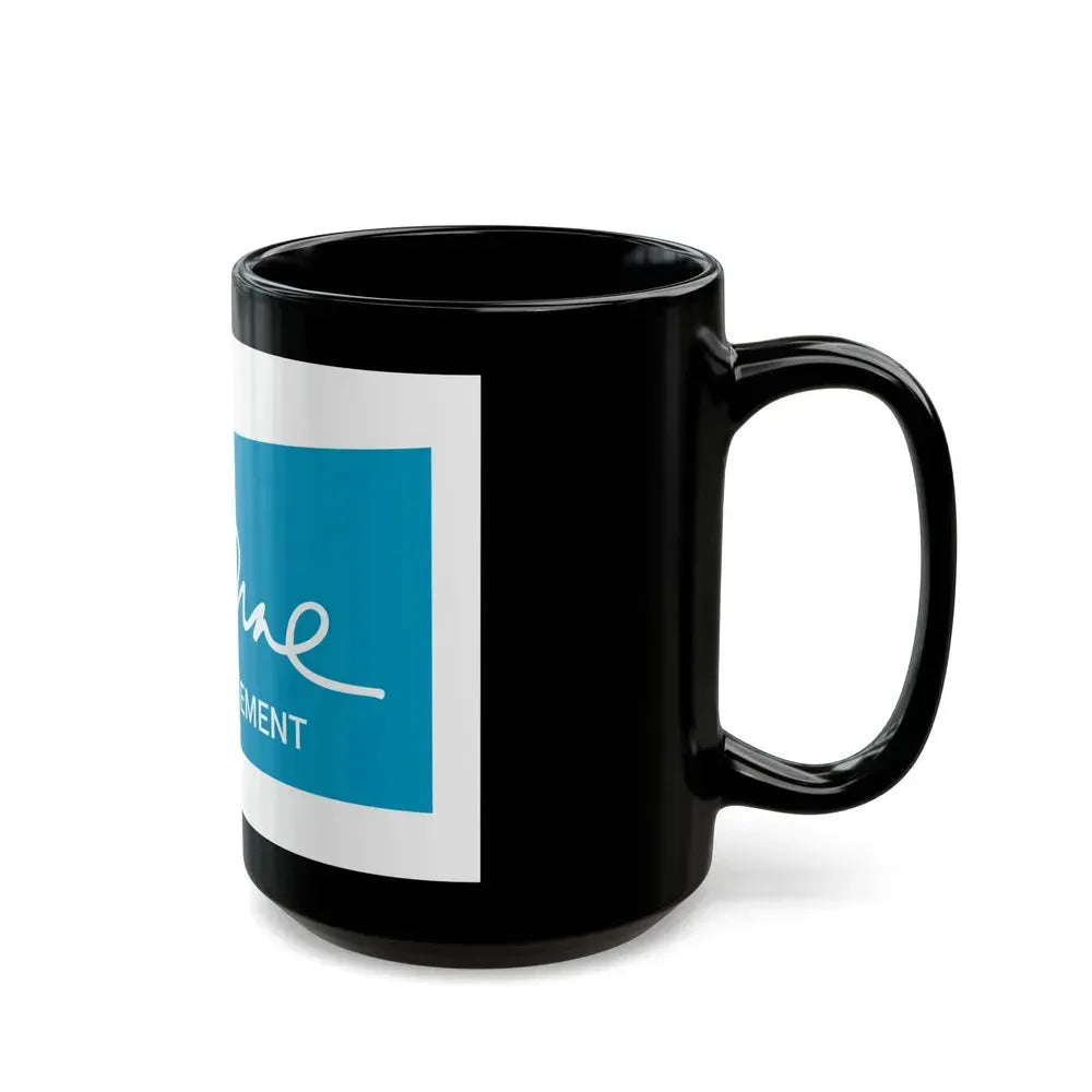 Flag of Essonne France - Black Coffee Mug - Go Mug Yourself