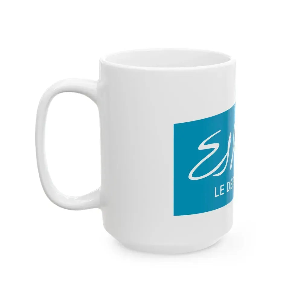Flag of Essonne France - White Coffee Mug - Go Mug Yourself