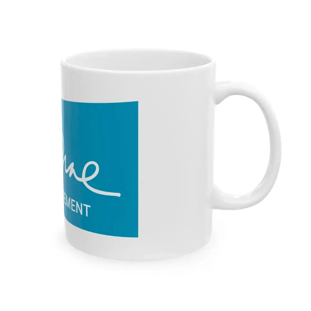 Flag of Essonne France - White Coffee Mug - Go Mug Yourself