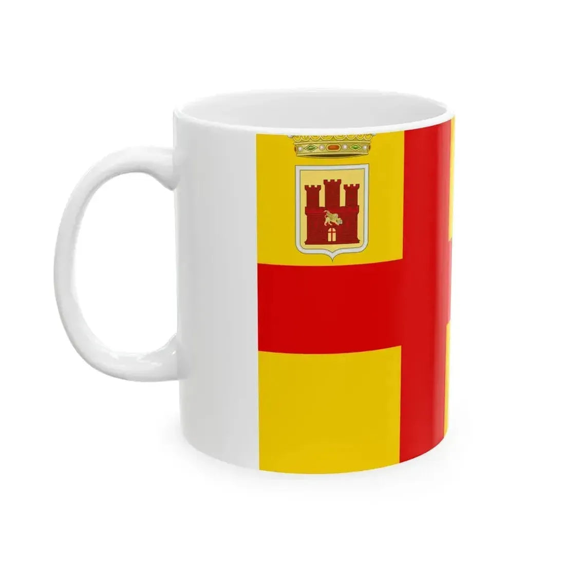 Flag of Este Italy (Italy) White Coffee Mug - Go Mug Yourself