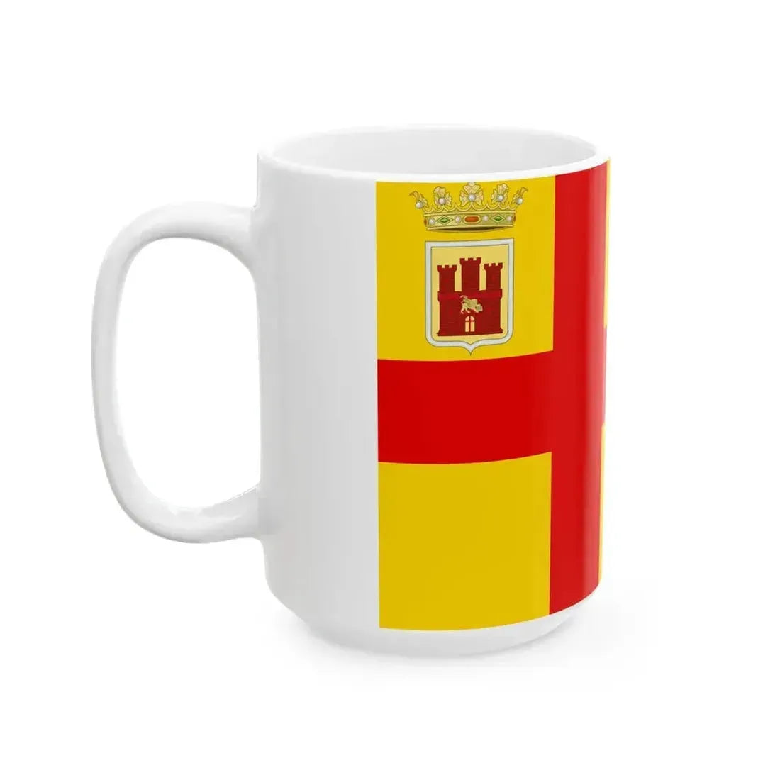 Flag of Este Italy (Italy) White Coffee Mug - Go Mug Yourself