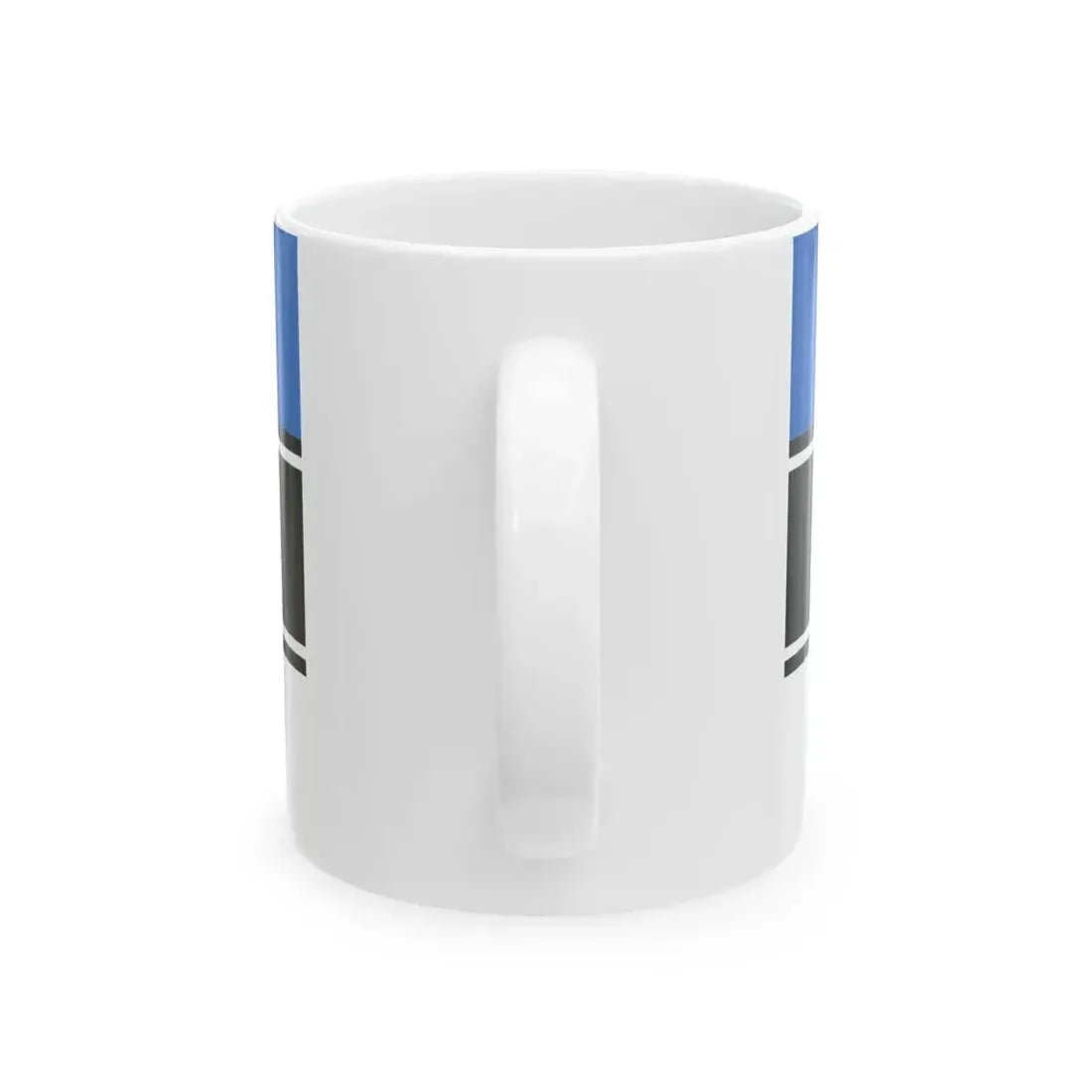 Flag of Estonia proposed in 1919 (Estonia) White Coffee Mug - Go Mug Yourself