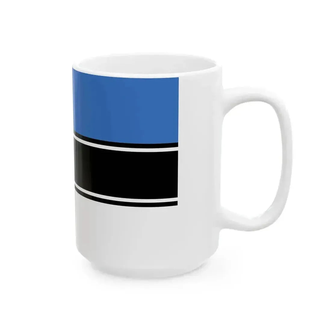 Flag of Estonia proposed in 1919 (Estonia) White Coffee Mug - Go Mug Yourself