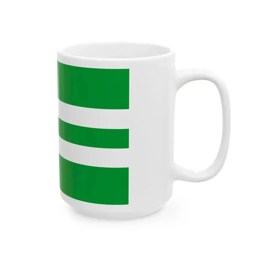 Flag of et-Antsla vald (Estonia) White Coffee Mug - Go Mug Yourself