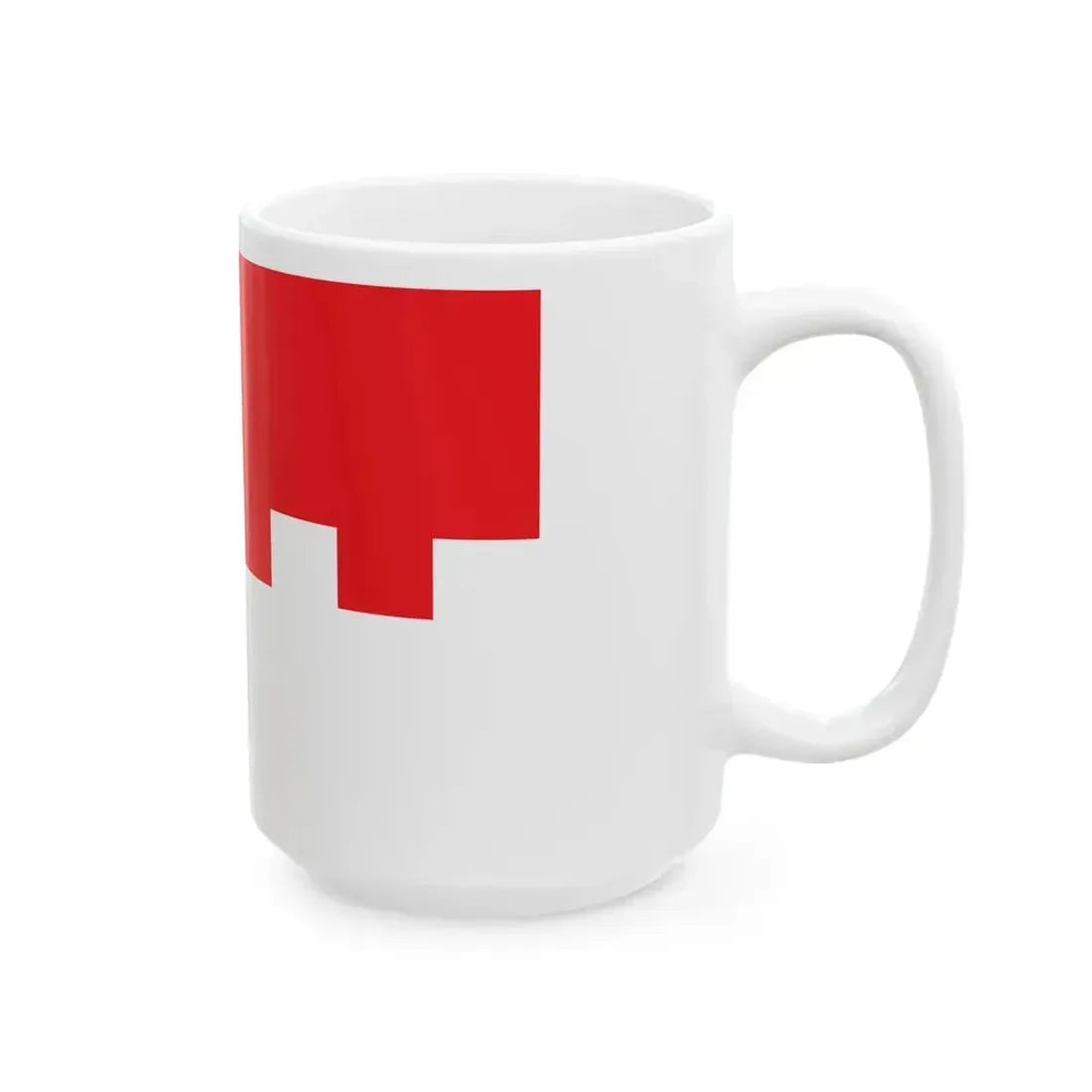 Flag of et-Lihula vald (Estonia) White Coffee Mug - Go Mug Yourself