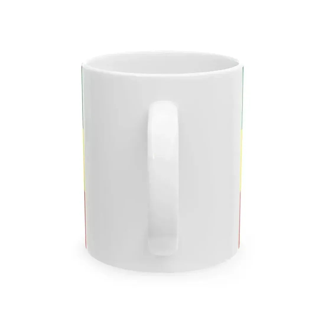 Flag of Ethiopia 1992-1996 (Ethiopia) White Coffee Mug - Go Mug Yourself