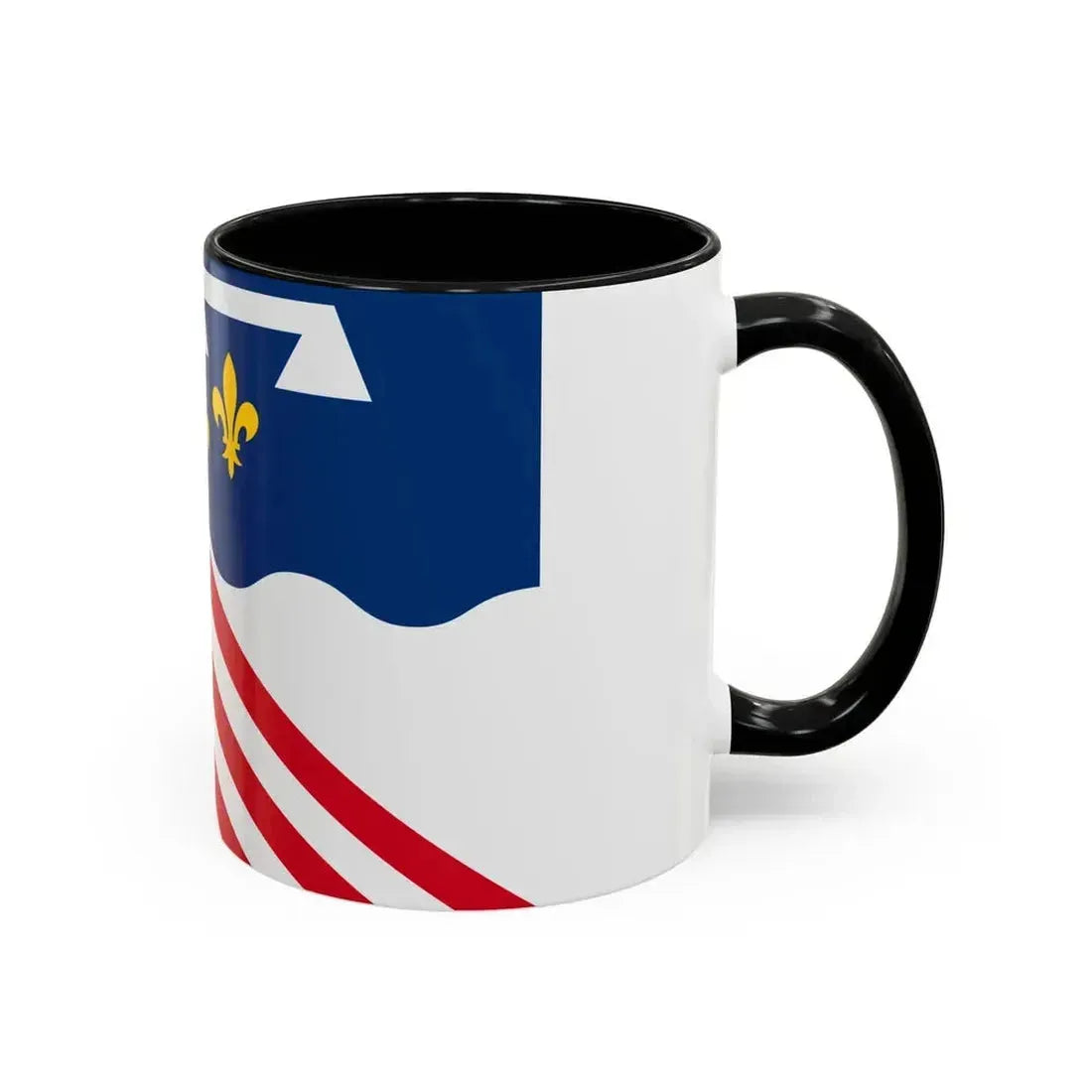 Flag of Eure et Loir France 2 - Accent Coffee Mug - Go Mug Yourself