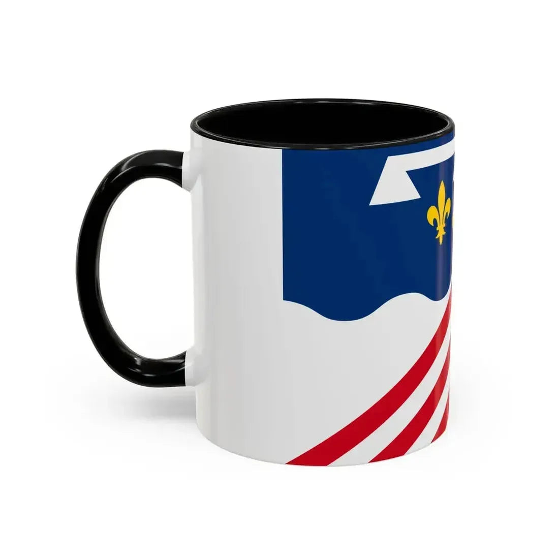 Flag of Eure et Loir France 2 - Accent Coffee Mug - Go Mug Yourself