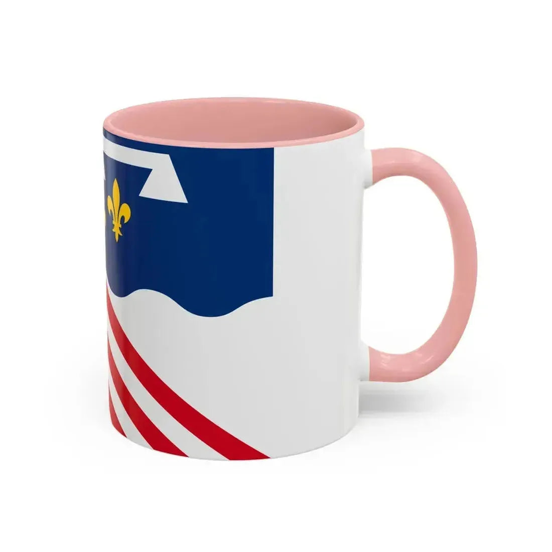 Flag of Eure et Loir France 2 - Accent Coffee Mug - Go Mug Yourself