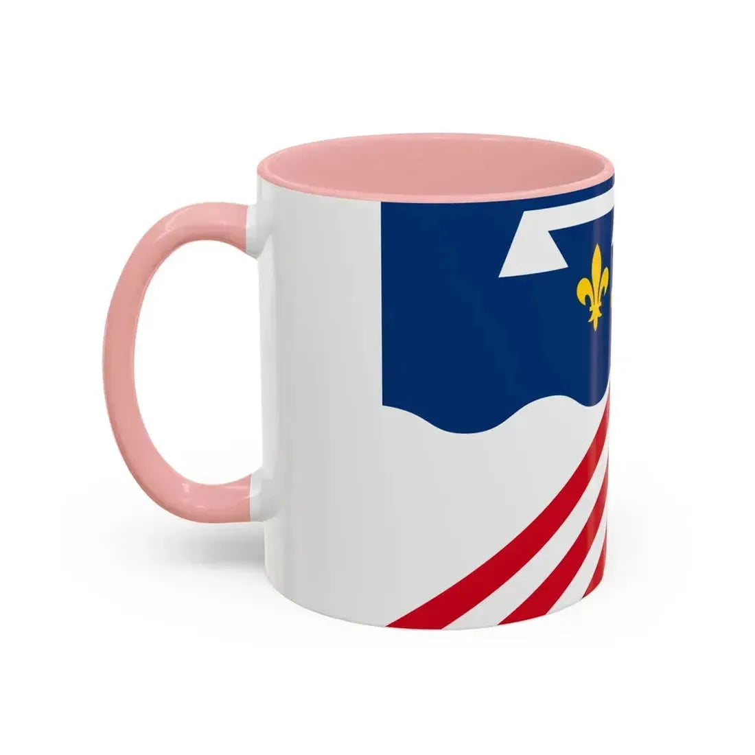 Flag of Eure et Loir France 2 - Accent Coffee Mug - Go Mug Yourself