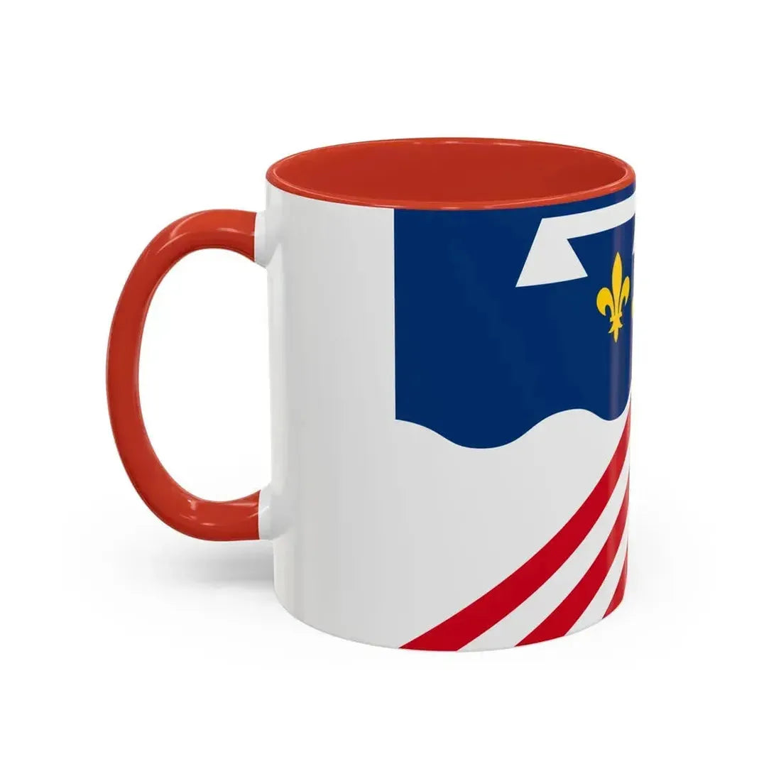 Flag of Eure et Loir France 2 - Accent Coffee Mug - Go Mug Yourself