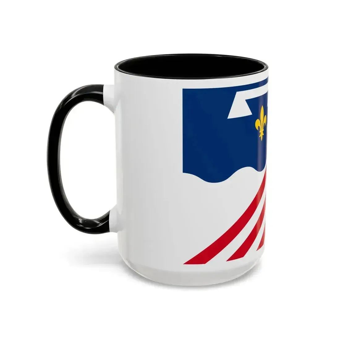 Flag of Eure et Loir France 2 - Accent Coffee Mug - Go Mug Yourself