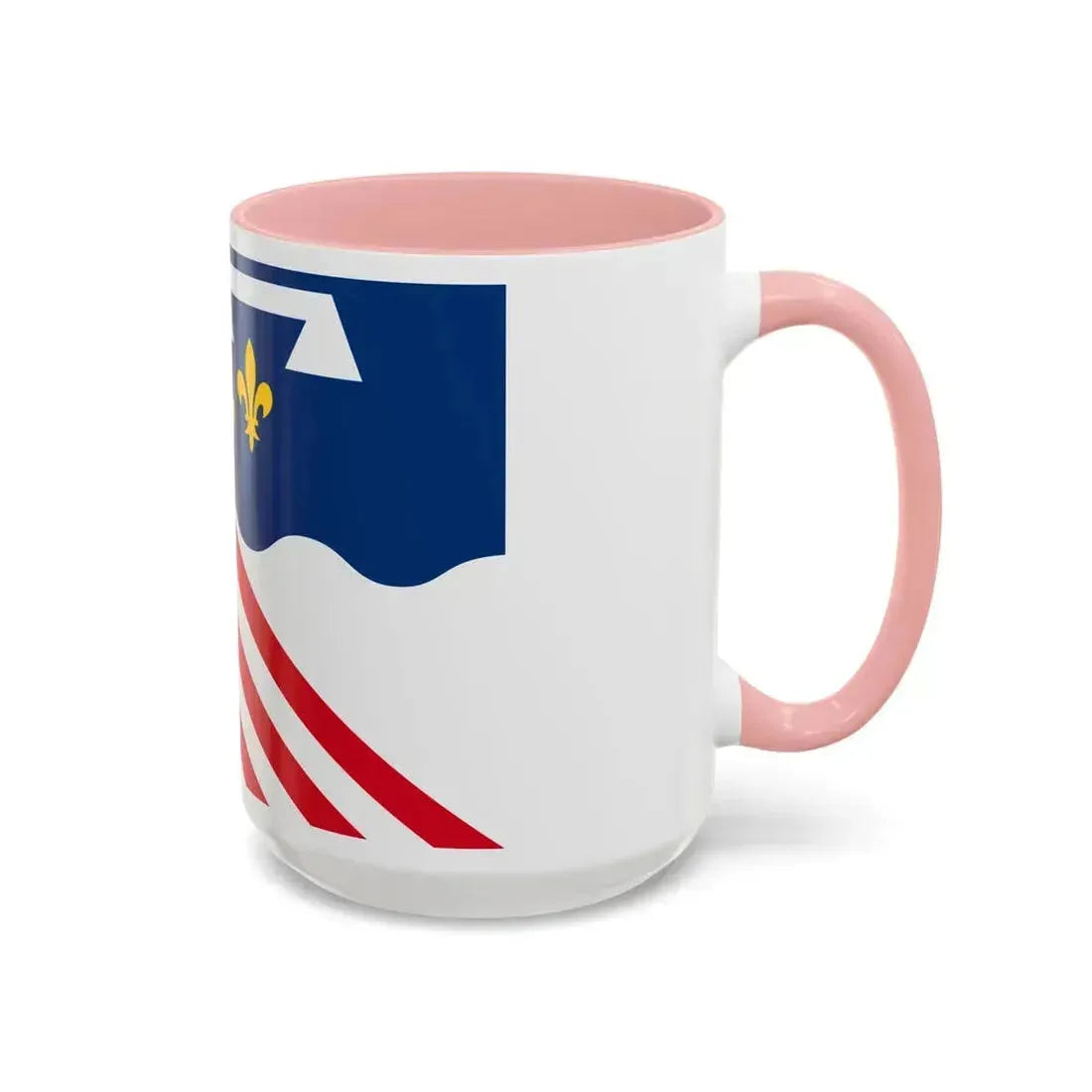 Flag of Eure et Loir France 2 - Accent Coffee Mug - Go Mug Yourself