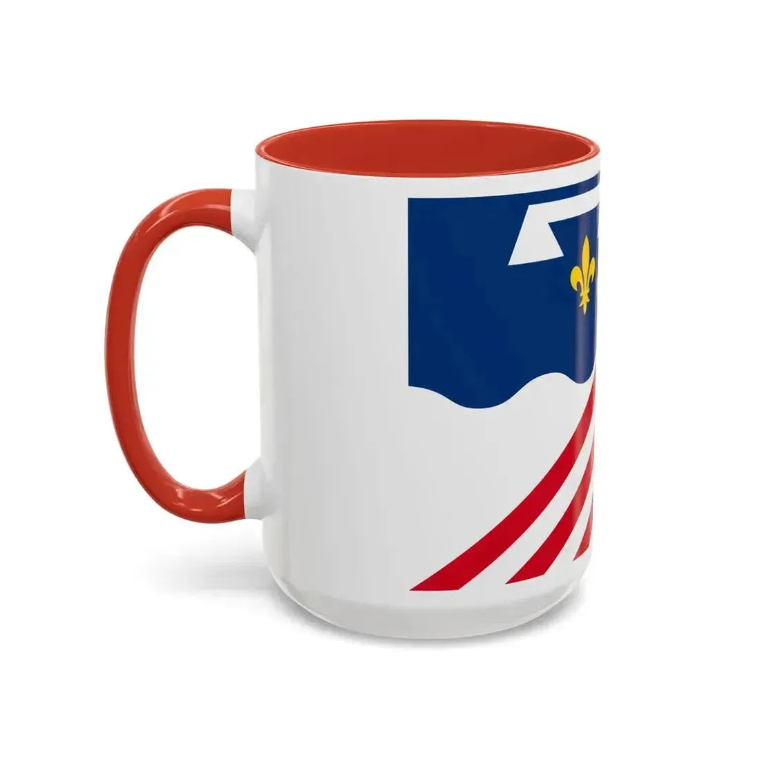 Flag of Eure et Loir France 2 - Accent Coffee Mug - Go Mug Yourself