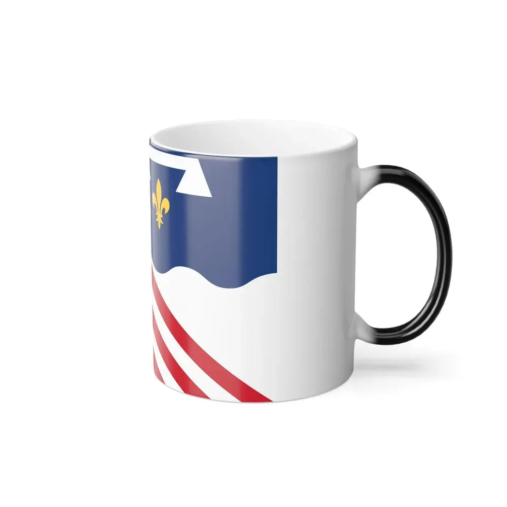 Flag of Eure et Loir France 2 - Color Changing Coffee Mug - Go Mug Yourself