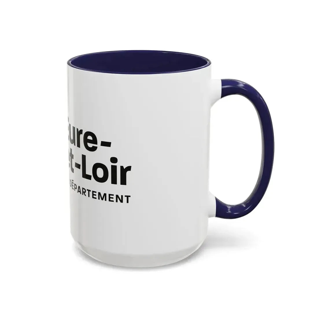 Flag of Eure et Loir France - Accent Coffee Mug - Go Mug Yourself