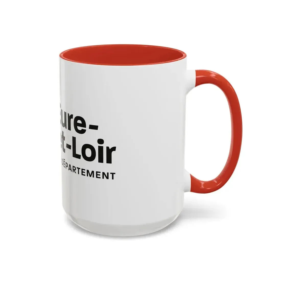 Flag of Eure et Loir France - Accent Coffee Mug - Go Mug Yourself