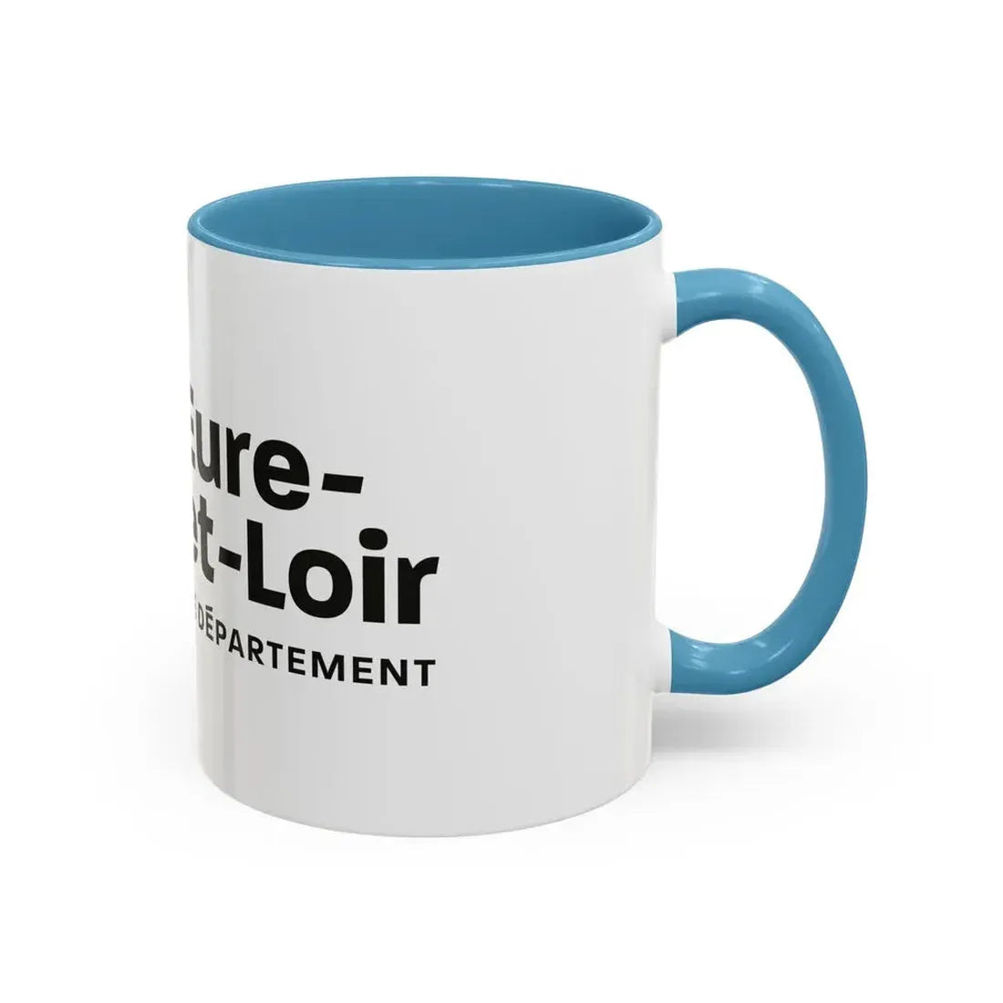 Flag of Eure et Loir France - Accent Coffee Mug - Go Mug Yourself