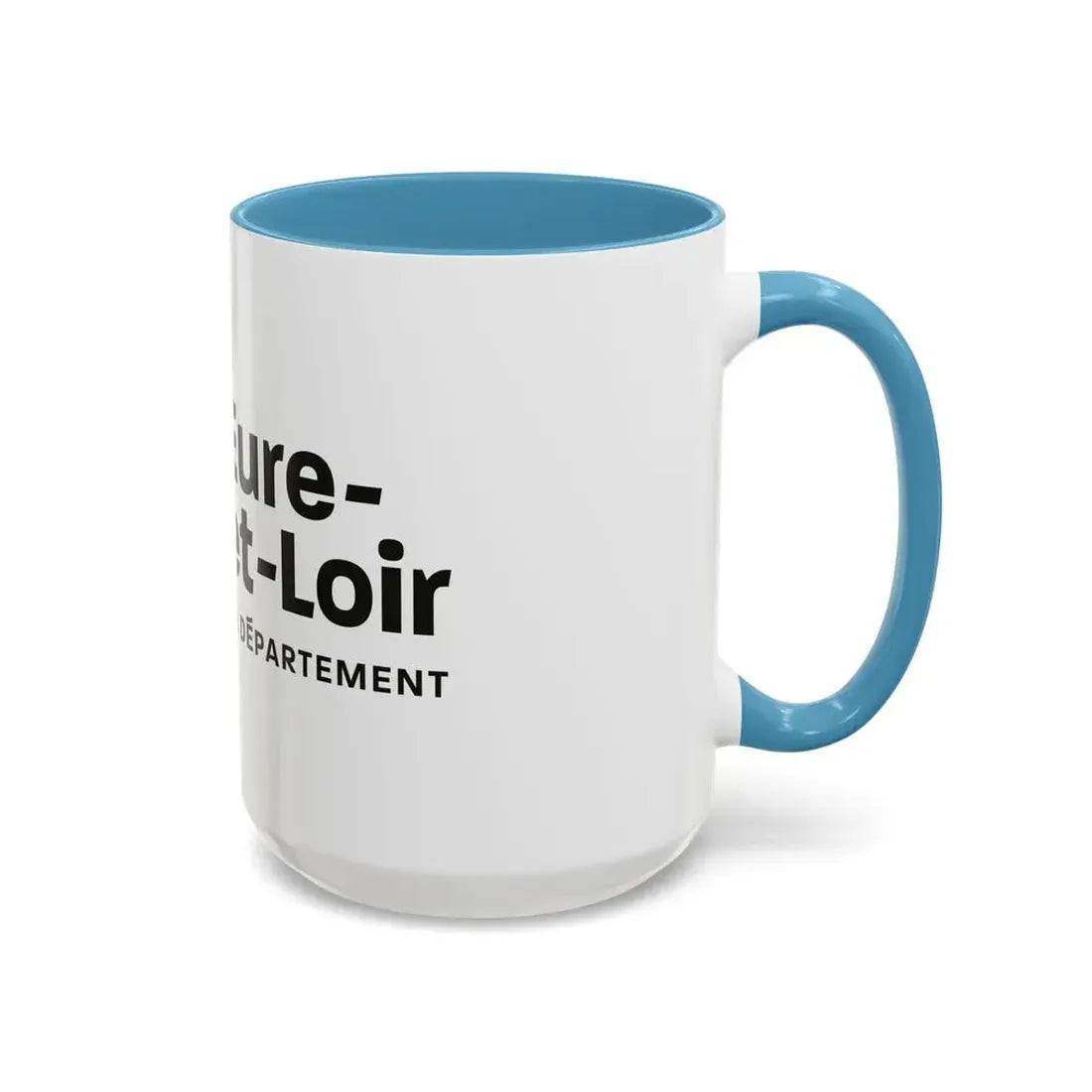 Flag of Eure et Loir France - Accent Coffee Mug - Go Mug Yourself