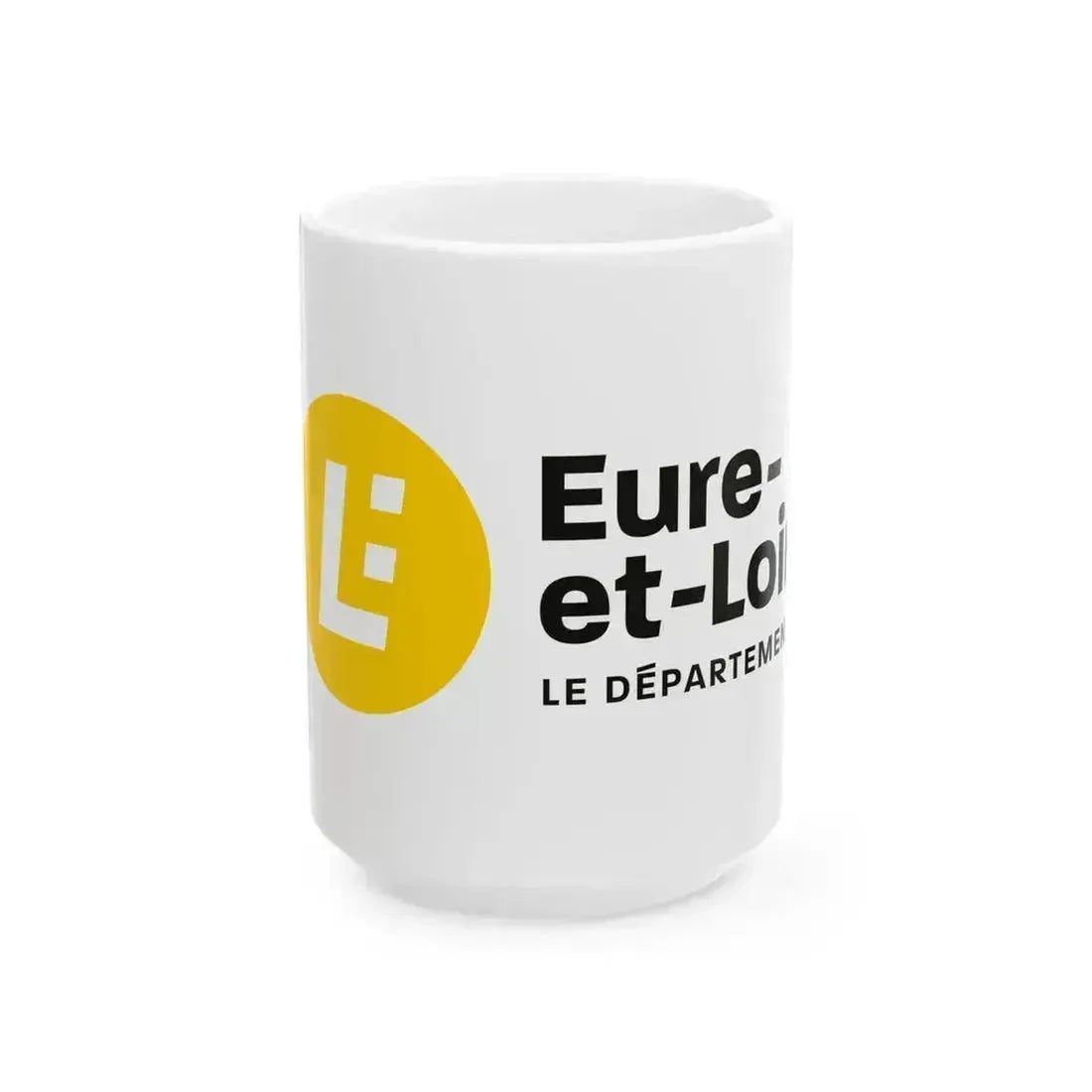 Flag of Eure et Loir France - White Coffee Mug 15oz - Go Mug Yourself