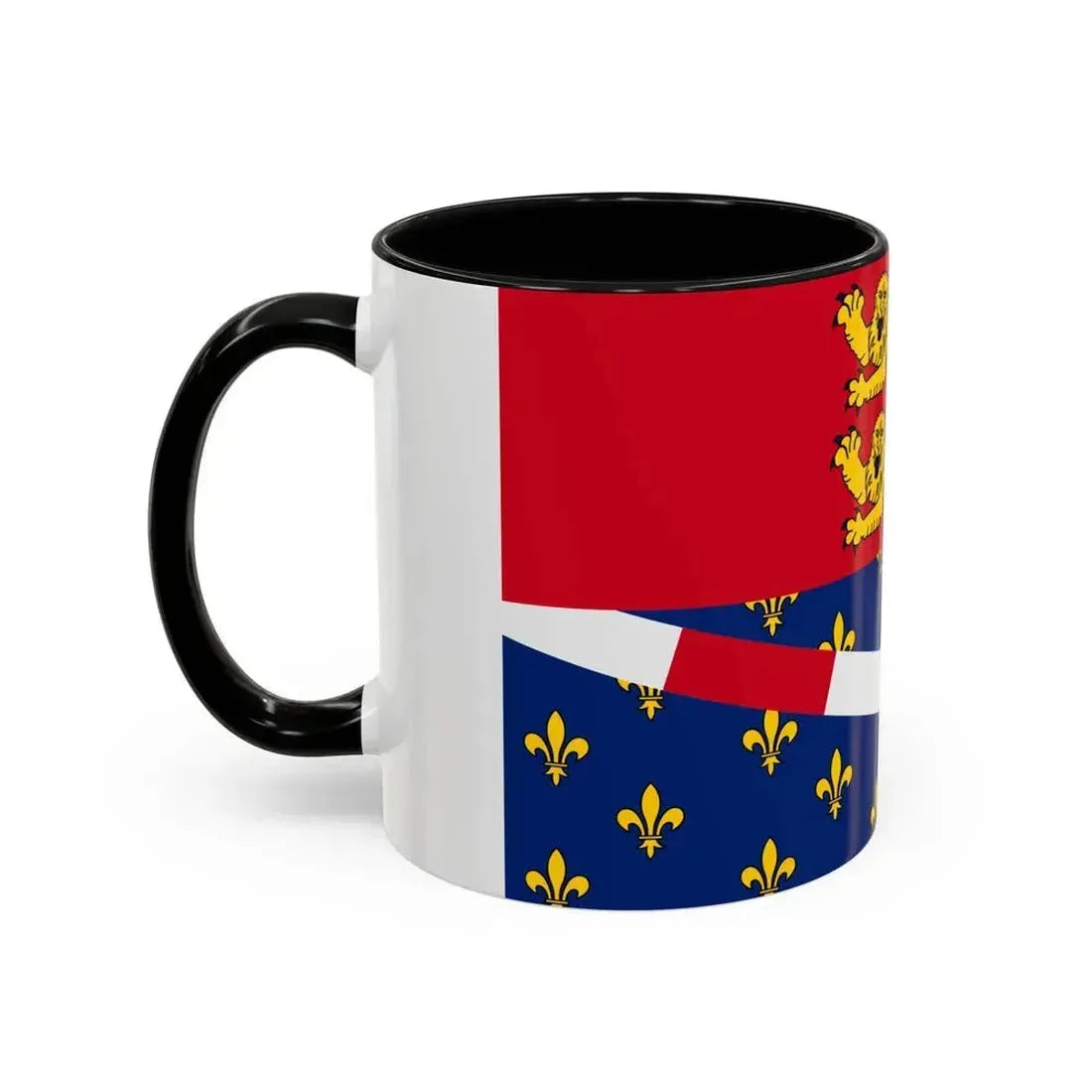 Flag of Eure France 2 - Accent Coffee Mug - Go Mug Yourself