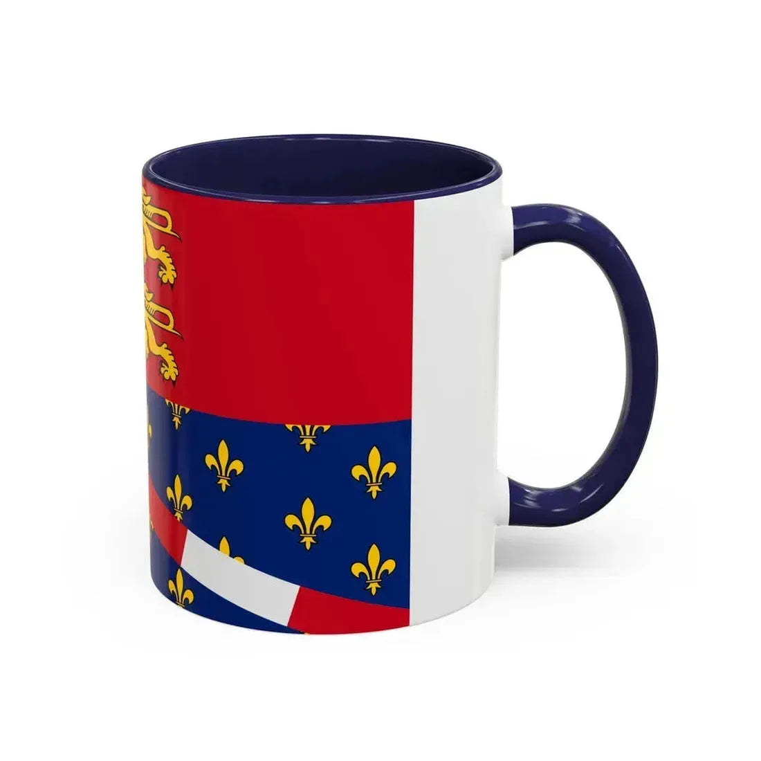 Flag of Eure France 2 - Accent Coffee Mug - Go Mug Yourself