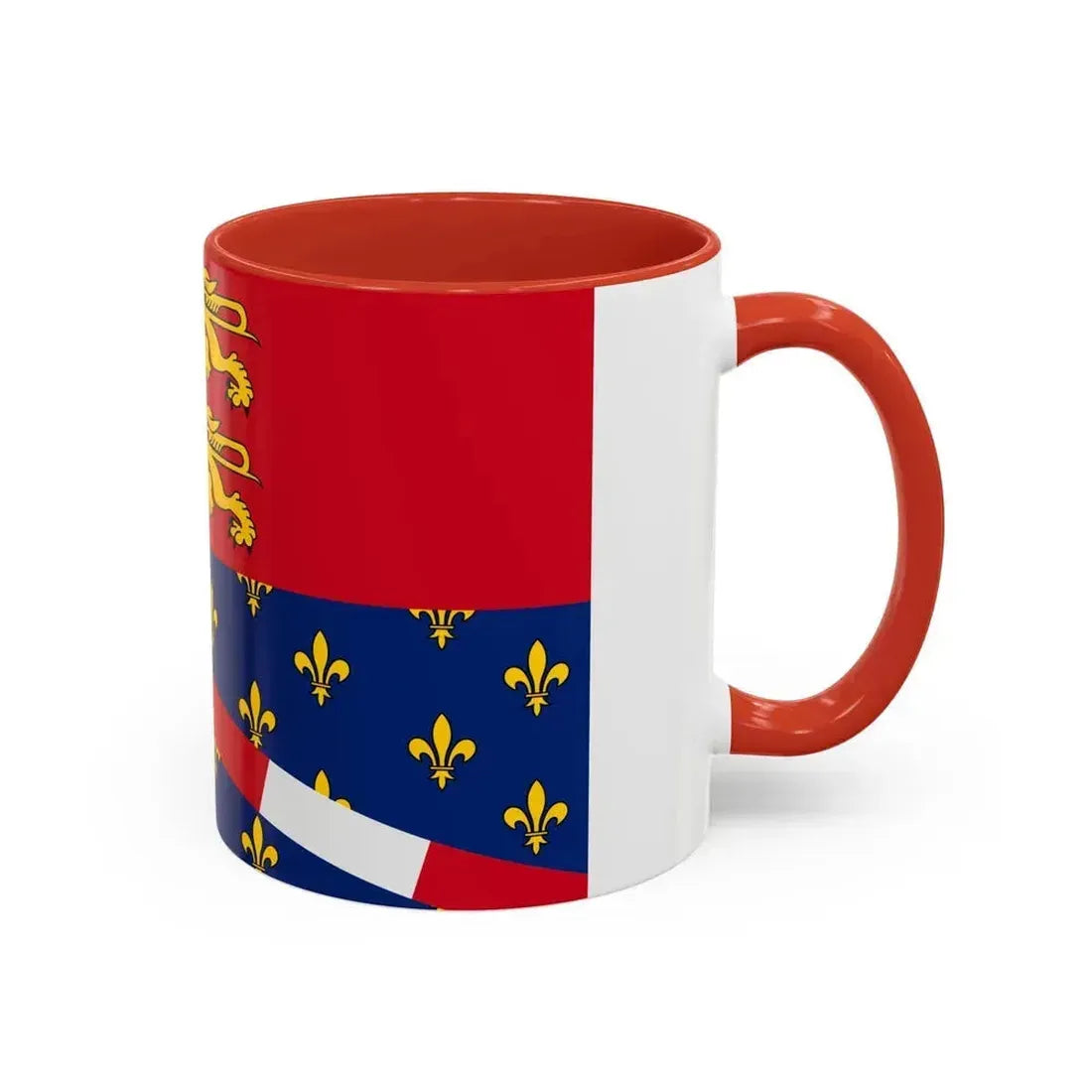 Flag of Eure France 2 - Accent Coffee Mug - Go Mug Yourself