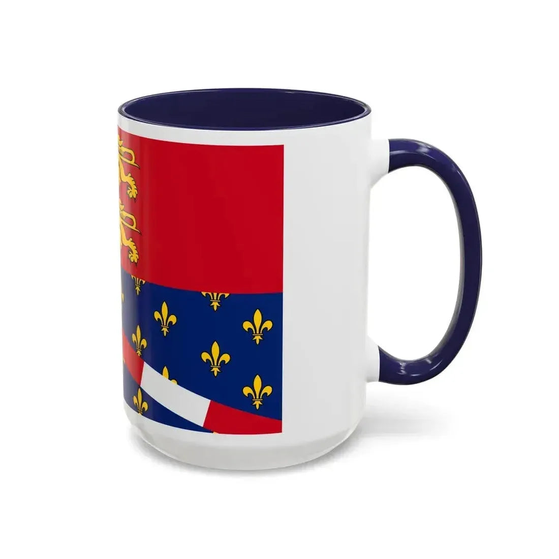 Flag of Eure France 2 - Accent Coffee Mug - Go Mug Yourself