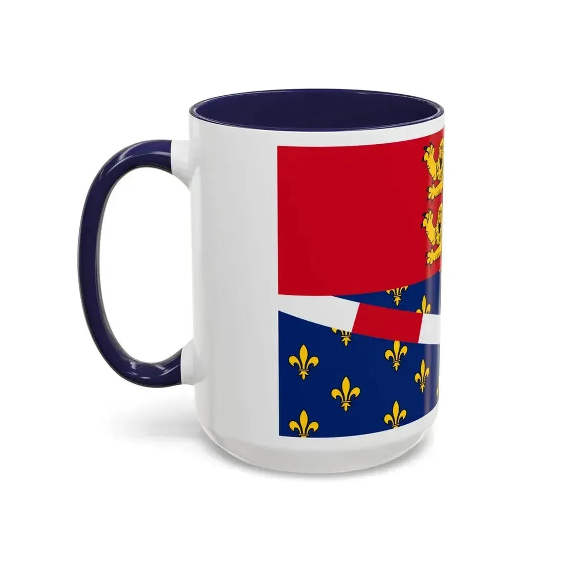 Flag of Eure France 2 - Accent Coffee Mug - Go Mug Yourself