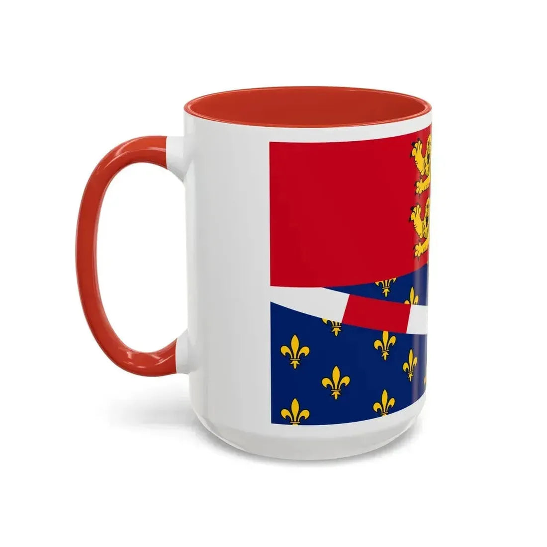 Flag of Eure France 2 - Accent Coffee Mug - Go Mug Yourself