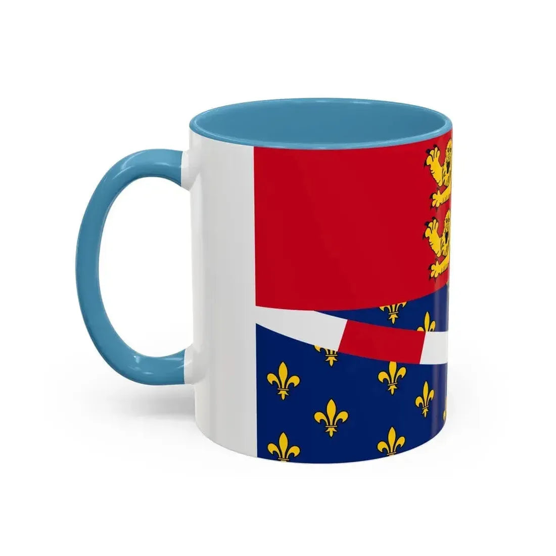 Flag of Eure France 2 - Accent Coffee Mug - Go Mug Yourself
