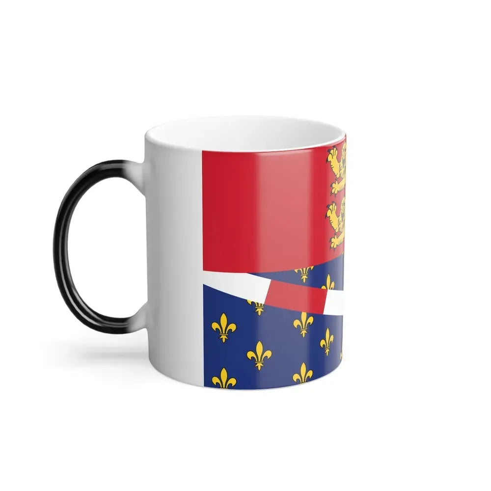Flag of Eure France 2 - Color Changing Coffee Mug - Go Mug Yourself