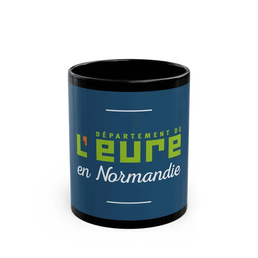 Flag of Eure France - Black Coffee Mug 11oz - Go Mug Yourself