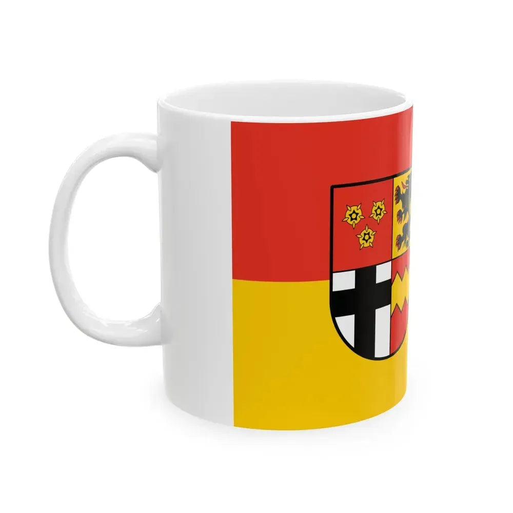 Flag of Euskirchen Germany - White Coffee Mug - Go Mug Yourself