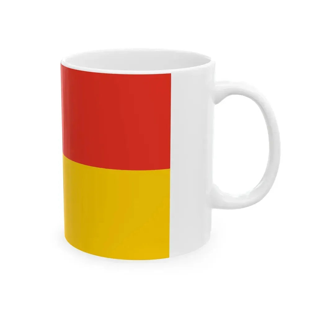 Flag of Euskirchen Germany - White Coffee Mug - Go Mug Yourself