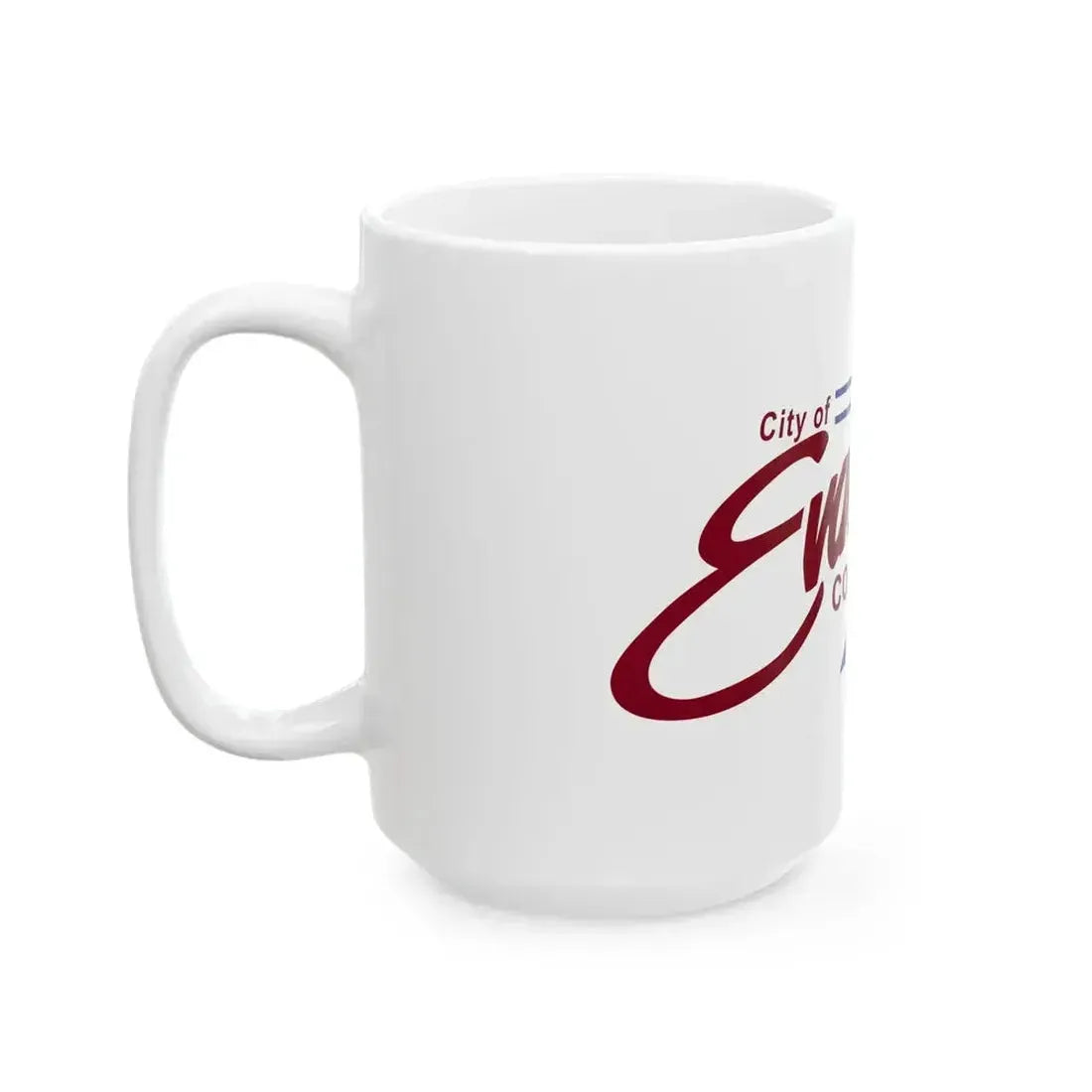 Flag of Evans Colorado (United States) White Coffee Mug - Go Mug Yourself